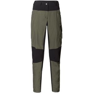 Vaude Womens Qimsa Pants Fietsbroek (Dames |olijfgroen)