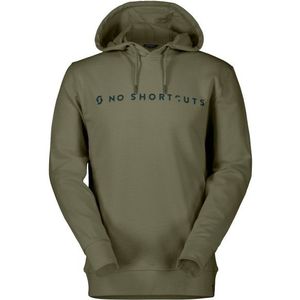 Scott Hoody No Shortcuts L/S Hoodie (Heren |olijfgroen)