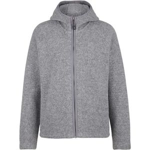 Stoic Womens MerinoPile RissnaSt II Zip Hoody Merinohoodie (Dames |grijs)