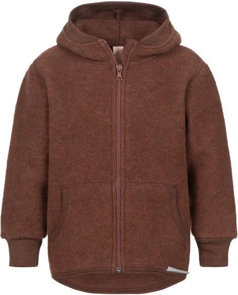 Engel - Kinder Kapuzenjacke - Bruin - Wollen Vest