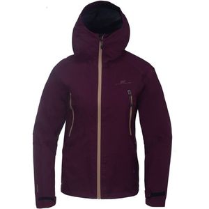 2117 of Sweden Womens Skogmo 3L Jacket Regenjas (Dames |purper |waterdicht)