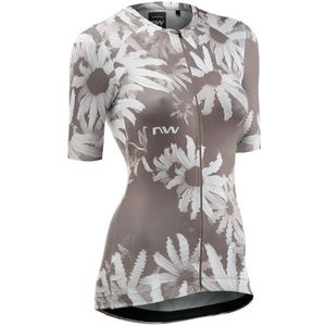 Northwave Womens Blade Jersey Short Sleeve Fietsshirt (Dames |grijs)