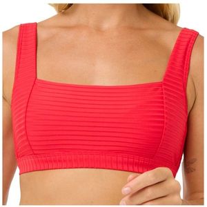 Rip Curl Womens Premium Surf Crop Bikinitop (Dames |rood)