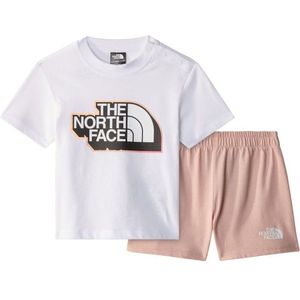 The North Face Babys Cotton Summer Set T-shirt (Kinderen |wit)