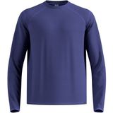 Odlo Mid Layer Cubic Hardloopshirt (Heren |blauw)