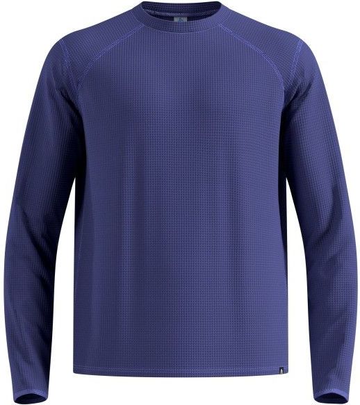 Odlo Mid Layer Cubic Hardloopshirt (Heren |blauw)