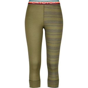 Ortovox Womens 185 RockNWool Short Pants Merino-ondergoed (Dames |olijfgroen)