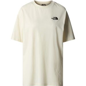 The North Face Womens S/S Essential Oversize Tee T-shirt (Dames |beige)
