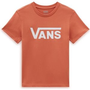 Vans Womens Flying V Crew Tee T-shirt (Dames |rood)
