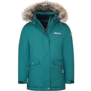 Trollkids Girls Oslo Coat XT Lange jas (Kinderen |turkoois |waterdicht)