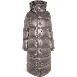 8848 Altitude Womens Sarah Long Coat Lange jas (Dames |grijs |waterdicht)