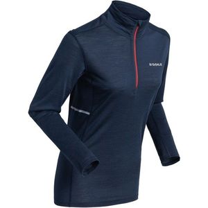 Daehlie Womens Performance Wool Half Zip Merino-ondergoed (Dames |blauw)