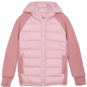Color Kids Kids Hybrid Fleece Jacket with Hood Synthetisch jack (Kinderen |roze)