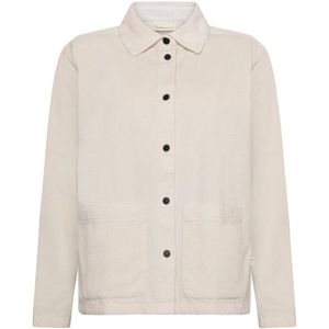 KnowledgeCotton Apparel Womens 8 Wales Corduroy Overshirt Blouse (Dames |beige)
