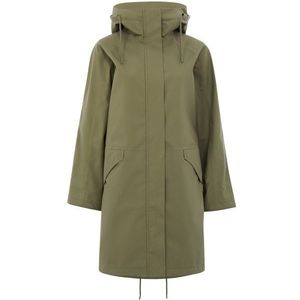 LangerChen Womens Parka Killeen Lange jas (Dames |olijfgroen |waterdicht)