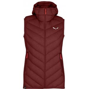 Salewa Womens Sarner/Down Hybrid Vest Donzen bodywarmer (Dames |rood)