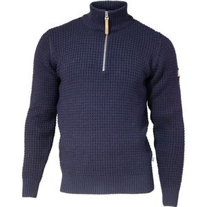 Ivanhoe of Sweden Moritz Half Zip Wollen trui (Heren |blauw)