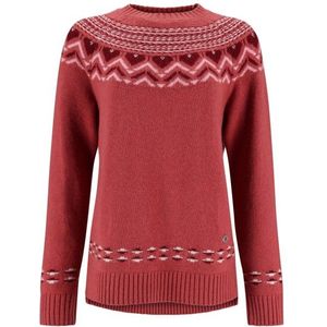 Kari Traa Womens Sundve Knit Wollen trui (Dames |rood)