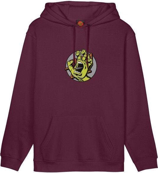 Santa Cruz - Hand Dot Front Hood - Hoodie - Purper