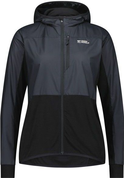 Mons Royale - Diversion Merino Wind Jacket - Fietsjack - Zwart