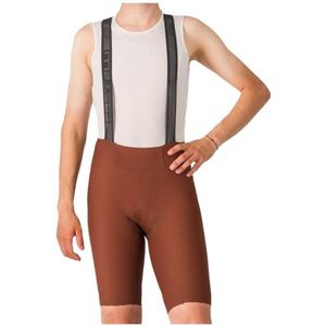 Castelli - Espresso - Fietsbroek - Bruin - 73% Polyamide, 27% Elastaan