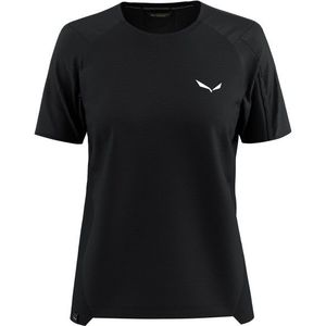 Salewa - Puez AM Hyb T-Shirt - Dames - Sportief Gesneden - Merinowol - Sneldrogend