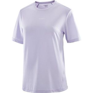 Salomon Womens SHKout Core S/S Hardloopshirt (Dames |purper)