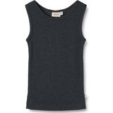 WHEAT - Kids Wollunterhemd - Zwart - Merino-ondergoed