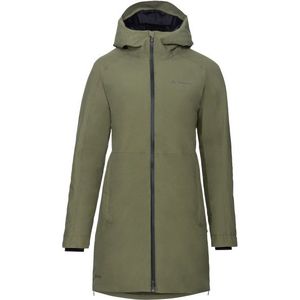 Vaude Womens Mineo Coat III Parka (Dames |olijfgroen |waterdicht)