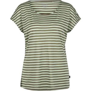 Stoic Womens MerinoChill MMXX Göteborg Loose Tee St Merinoshirt (Dames |olijfgroen)