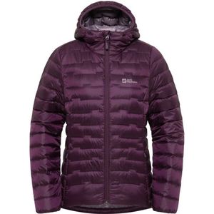 Jack Wolfskin Womens Passamani Down Hoody Donsjack (Dames |purper)