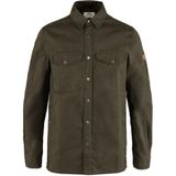 Fjallraven - Singi Overshirt M - Heren Overhemd - Donkergroen - Lange Mouwen