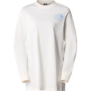 The North Face Womens Nature L/S Tee Longsleeve (Dames |wit)