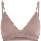 Icebreaker - Womens Siren Bra - Sportbeha - Bruin