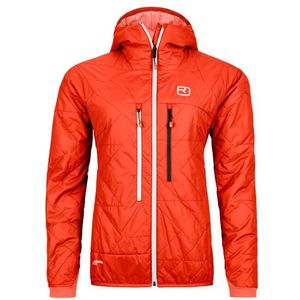 Ortovox - Womens Swisswool Piz Boè Jacket - Ski-jas - Rood