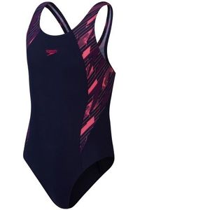 Speedo ECO EnduraFlex Sportbadpak Muscleback Donkerblauw/Roze