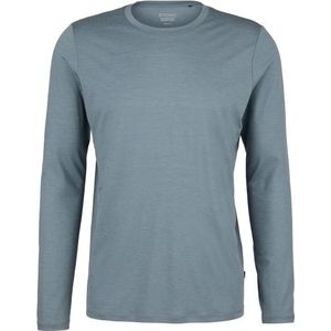 Stoic Merino155 LaholmSt L/S Merinoshirt (Heren |grijs)
