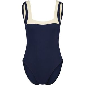 Banana Moon Womens Kate Unit Badpak (Dames |blauw/wit)