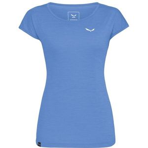 Salewa Womens Puez Melange Dry S/S Tee T-shirt (Dames |blauw)
