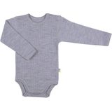 Joha Kids Body L/S Merino-ondergoed (Kinderen |grijs/purper)