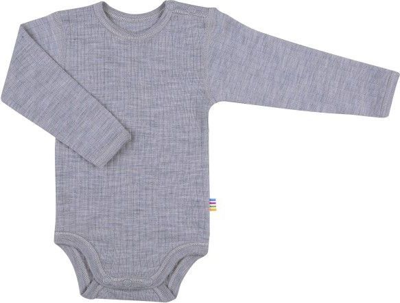 Joha Kids Body L/S Merino-ondergoed (Kinderen |grijs/purper)