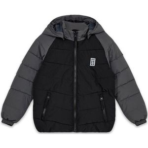 LEGO Kids Jipe 704 Jacket Winterjack (Kinderen |zwart/grijs)