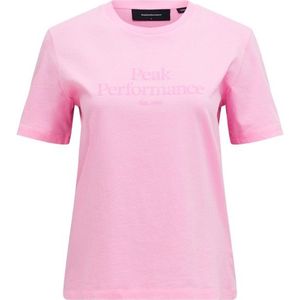 Peak Performance Womens Original Tee T-shirt (Dames |roze)