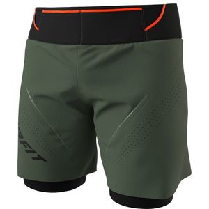 Dynafit Ultra 2/1 Shorts Hardloopshort (Heren |olijfgroen)