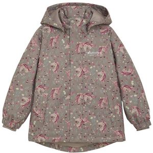 Minymo Winterjas - AOP - Geroosterde Cashewnoten - Minymo - 5 jaar (110) - Winterjassen