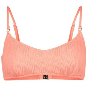 Seafolly Womens Sea Dive Bralette Bikinitop (Dames |rood/roze)