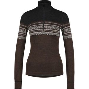 Aclima Womens Designwool Marius Mockneck Merinotrui (Dames |zwart)