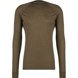 Stoic Merino135 HovaSt L/S Merinolongsleeve (Heren |bruin)