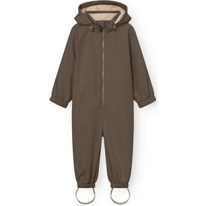 Mini A Ture Kids Matarno Softshell Suit Overall (Kinderen |bruin |waterdicht)