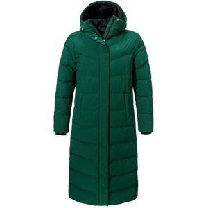 Schöffel Womens Down Coat Vindave Lange jas (Dames |groen)